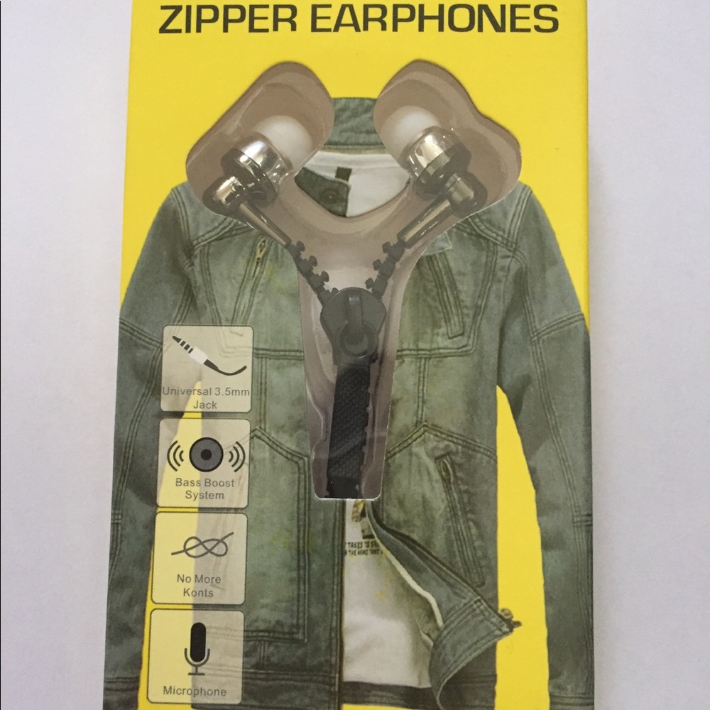 Zipper Headphones